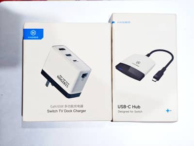Hagibis 65W GAN Hub Dock with Display Cable & Hagibis Usb-C Hub