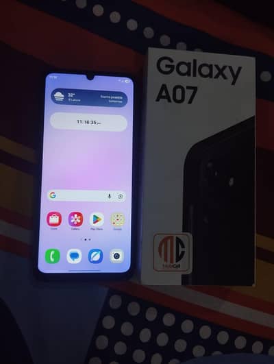 Samsung Mobile A07 5G 4GB+4GB/128GB