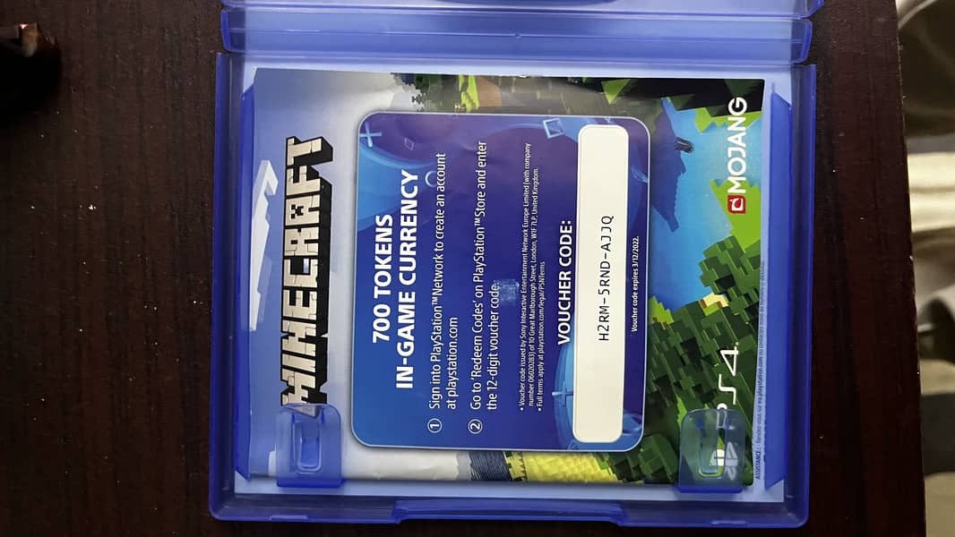 Minecraft for ps4 2