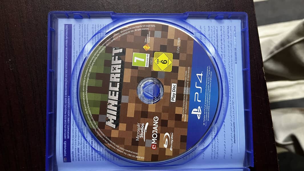 Minecraft for ps4 3