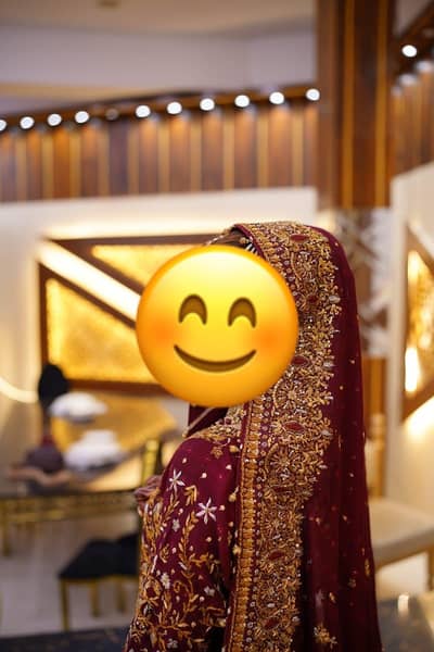 bridal lehanga just wore 1 time