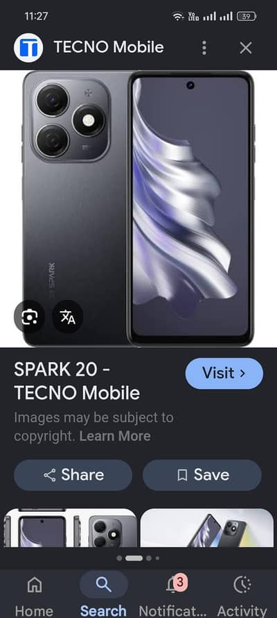 Tecno Spark 20