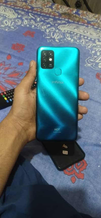 Infinix Hot 10 4/64 pta approve must read description