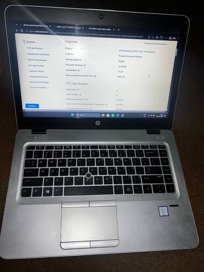HP elitebook i5-6300U
