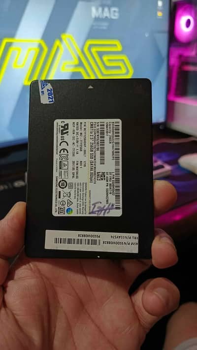 Samsung 256GB sata ssd 94% health 100% performance
