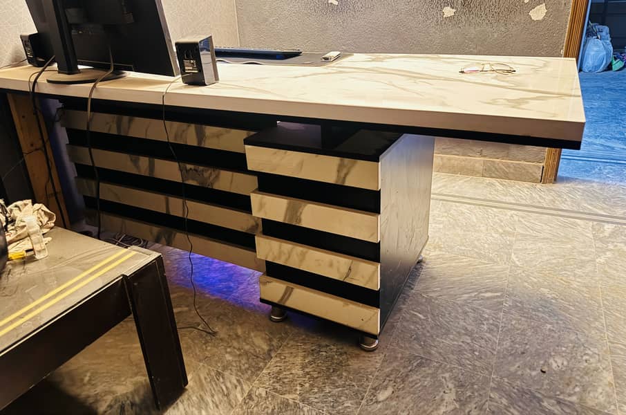 L type computer table 5