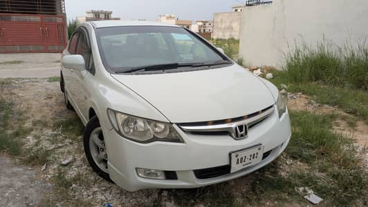 HONDA WHITE CIVIC REBORN IVTEC 2008 - 1800 CC