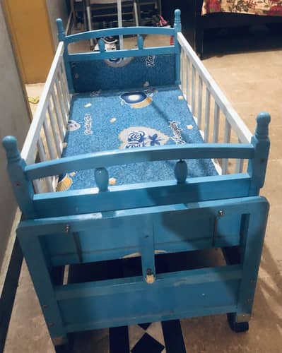 Wooden Baby Cot | Good Condition