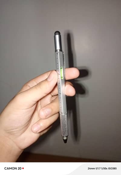 6 in 1 Multi Function Stylus Pen with Ruler, Level & Screwdriver