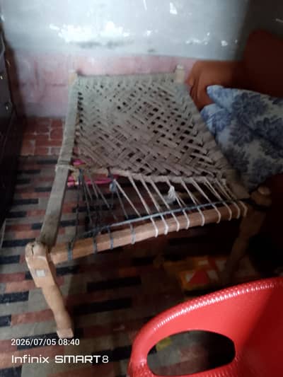 Wood Charpai