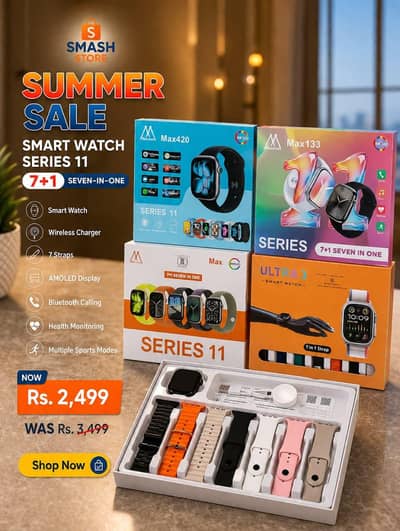 Smart Watch Series 11 7+1  Seven In One
