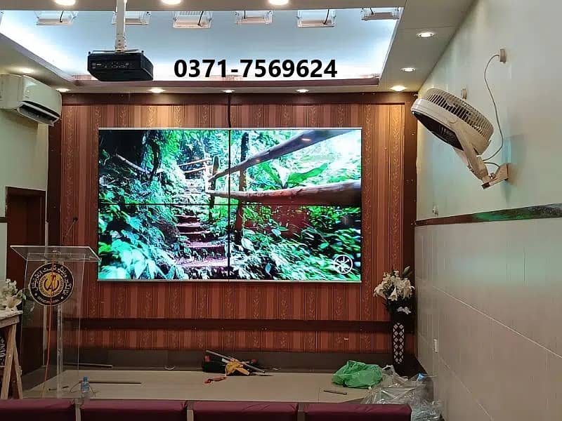 Video Wall Controller 4K Video Wall Panel Video Wall Installation 1