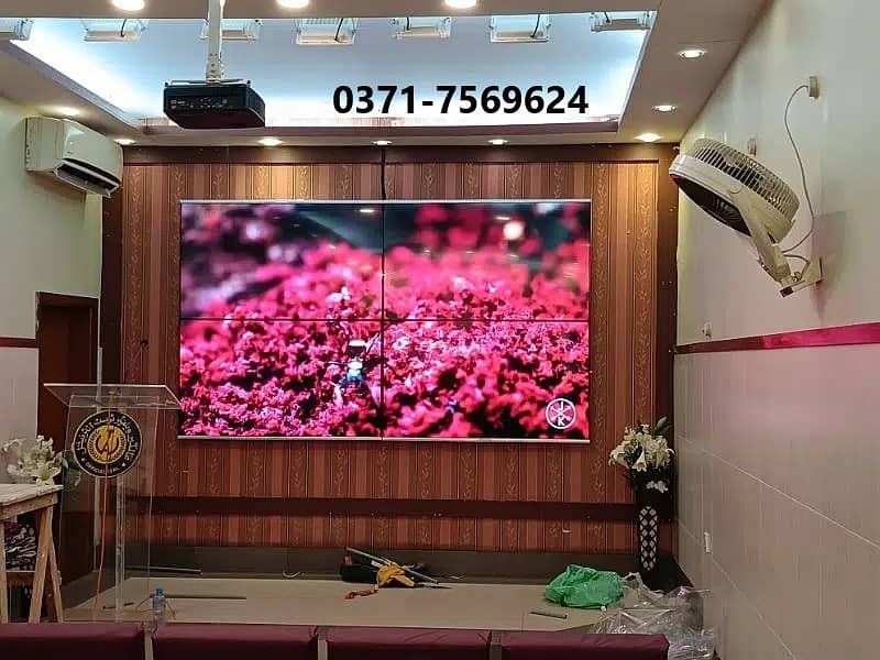 Video Wall Controller 4K Video Wall Panel Video Wall Installation 16