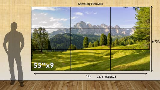 Video Wall Panel Dahua HikVision Samsung LG Video Wall Controller 4K