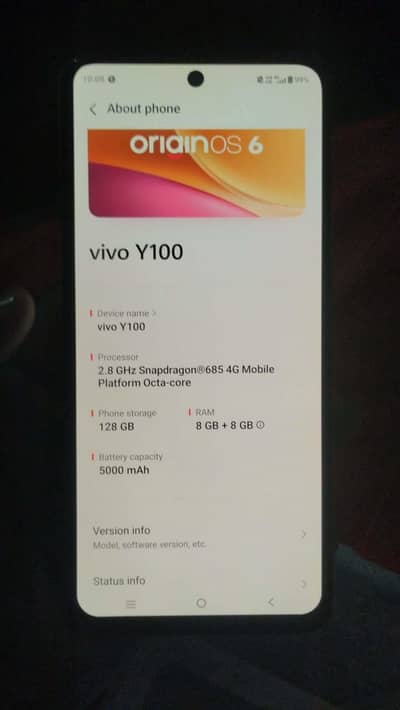Vivo Y100
