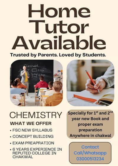 Home Tution available