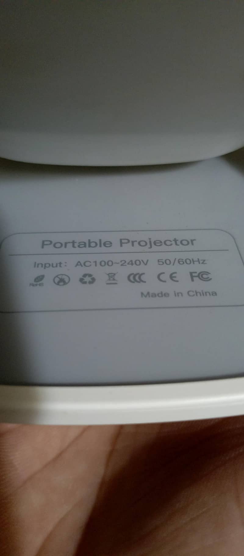portable projector 1