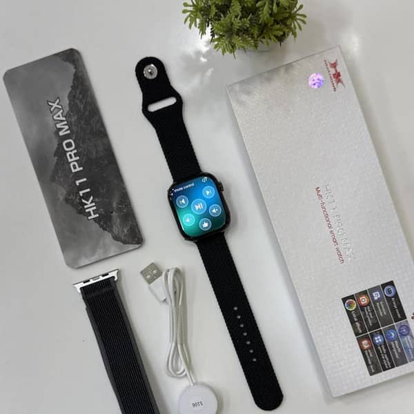 HK11 PRO-A Multi-Functional Smart Watch 1.43" AMOLED Display | Bluetooth Calling | Heart Rate & SpO2 Monitor | Wireless Charging | Sports Fitness Tracker