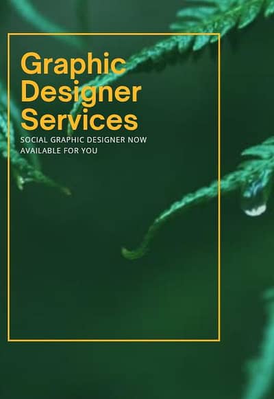 Graphic designer services