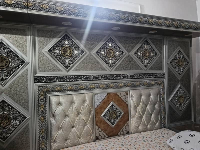 king size bed drasing 1
