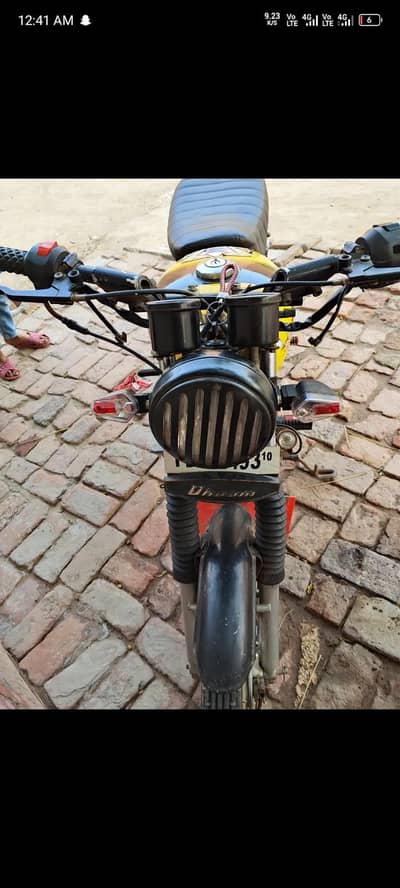 Yamaha Dhoom Latest Coverted
