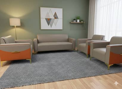 Five seater sofa set-Six seater sofa-Leather sofa-Imported sofa- Sofa