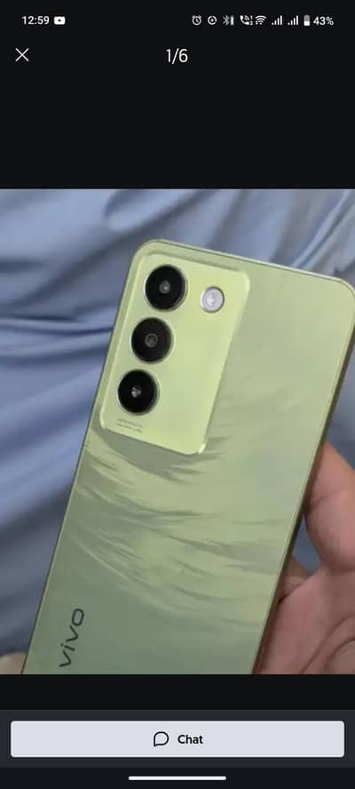 vivo y 100 8+8/256