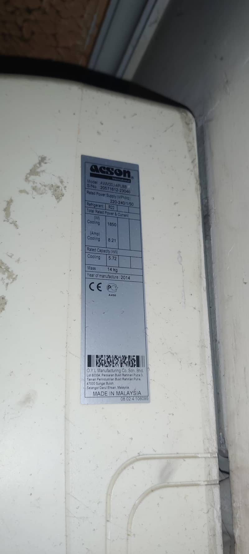 Acson 1.5 Ton Split Ac 3