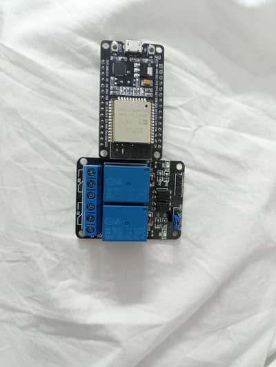 ESP32 DevKit V1 Board + 2-Channel Relay Module Starter Kit