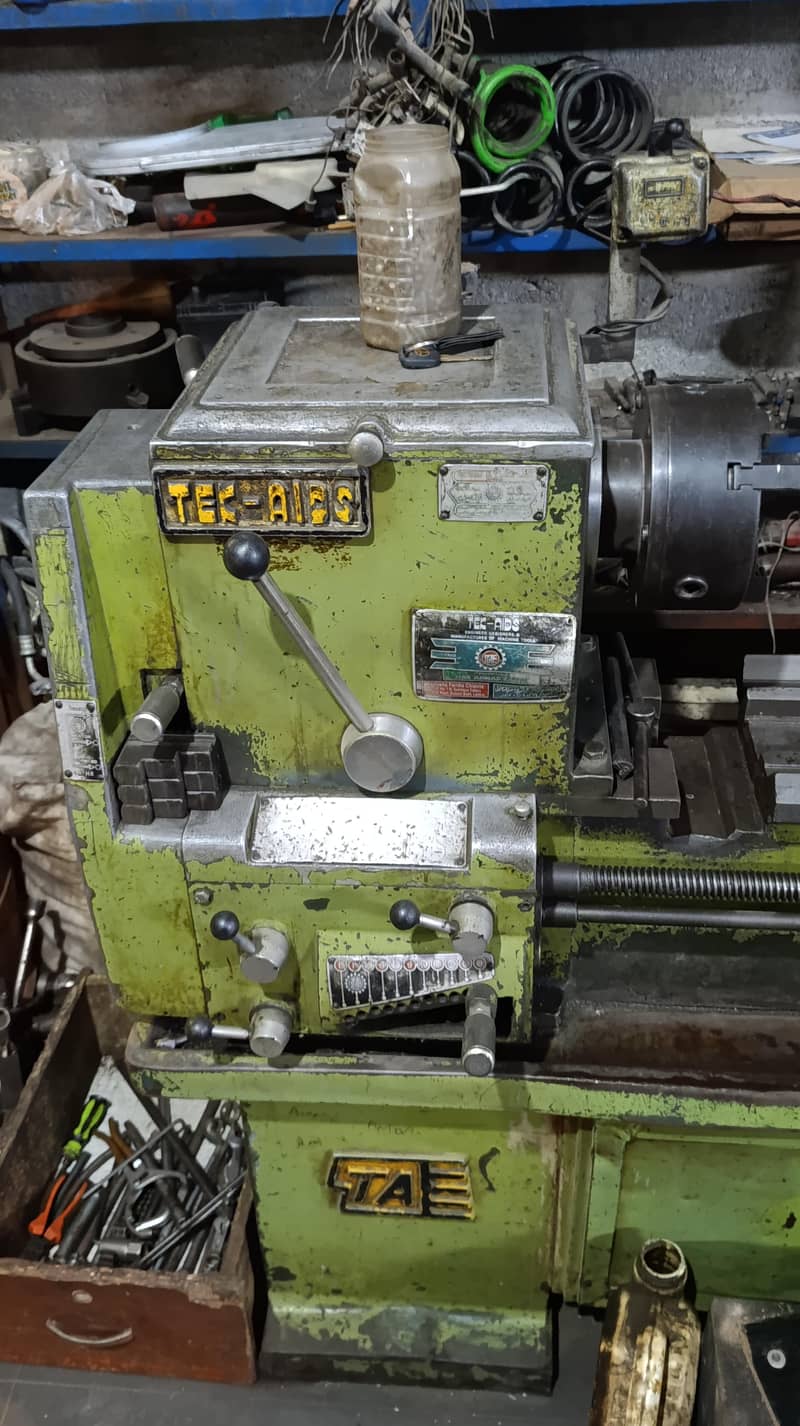 lathe machine 9