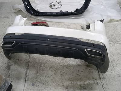 changan oshan x7 rear bumper spoiler