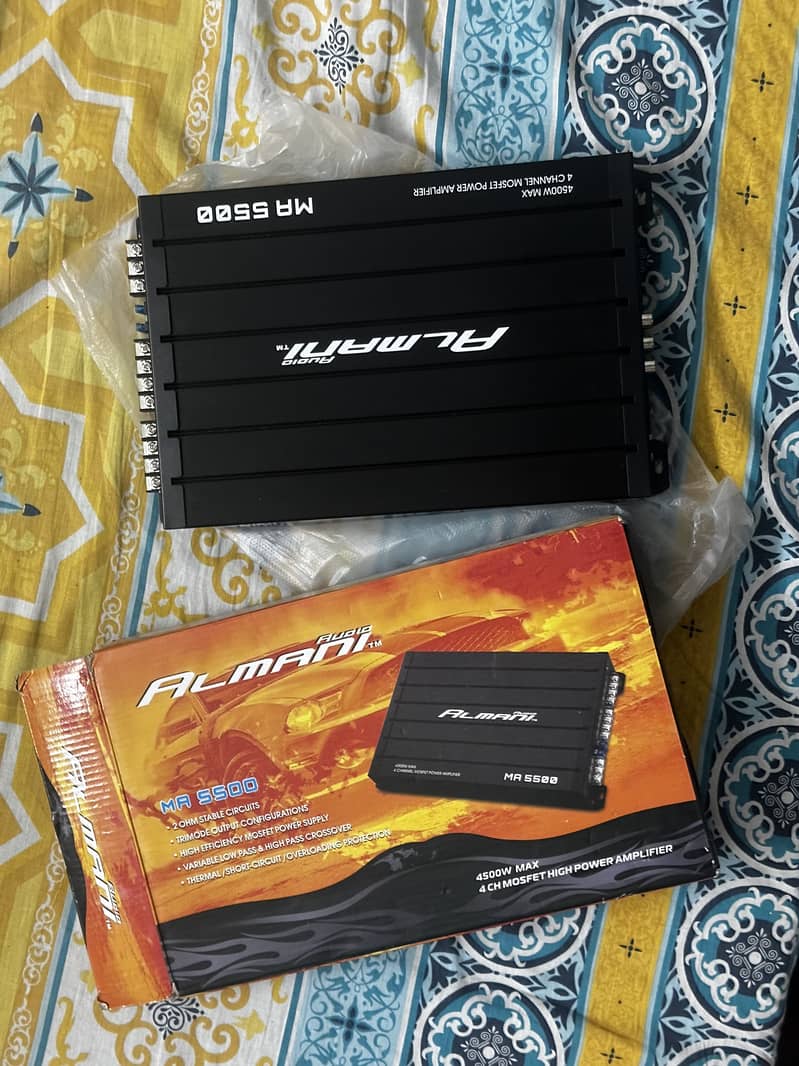 Amplifier & Speakers 4