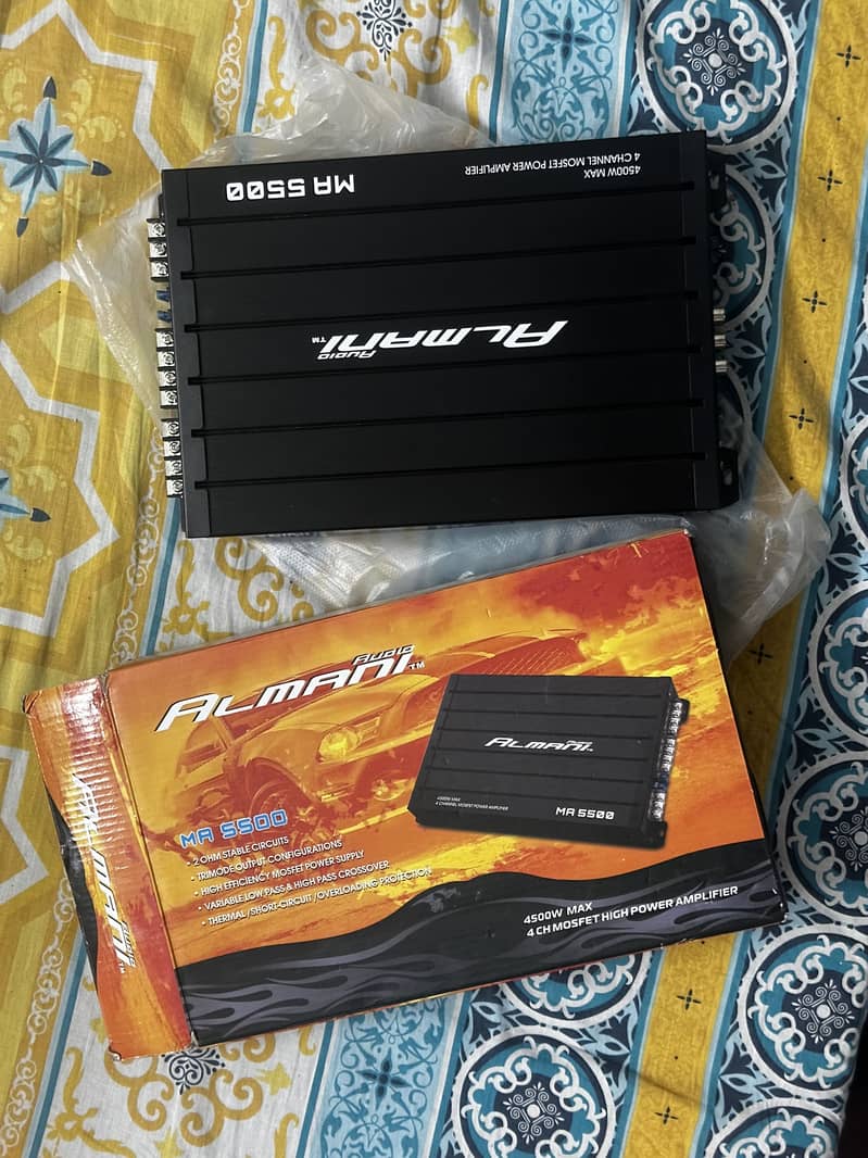 Amplifier & Speakers 5