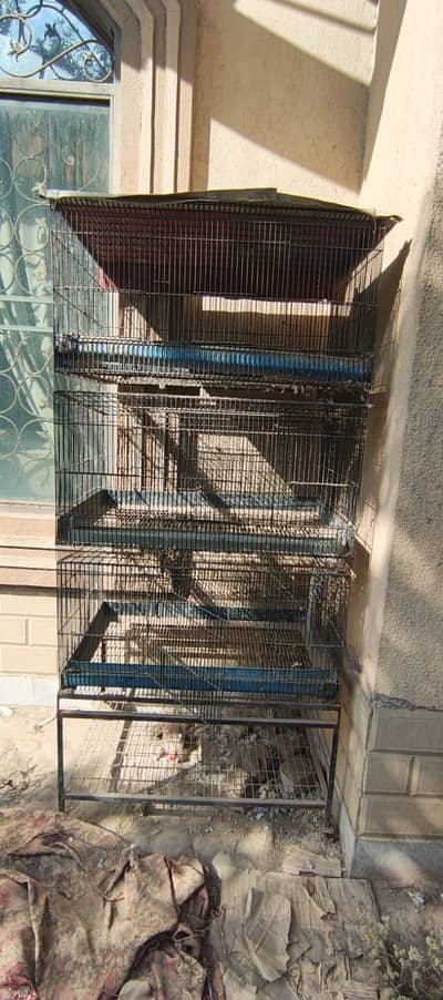 3 Portion Metal Cage for urgent sale