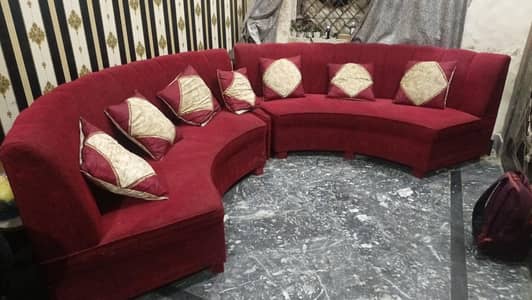 6-7 seater oval shape sofa for sale near me