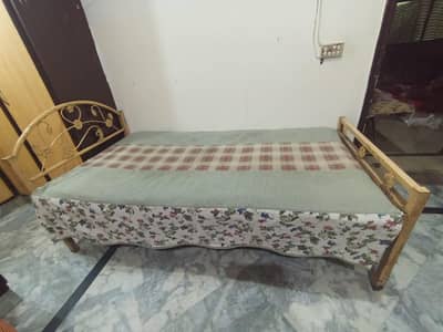 Iron single bed