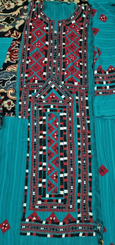balochi kotro unstitch drass far sale