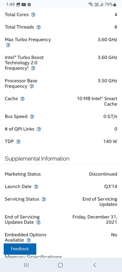 Hp Z440 workstation xeon e5 1620 v3 2014 ddr 4