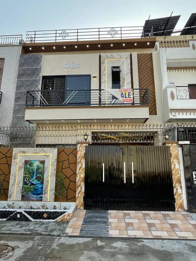 F Black 4 Marla Double Story Brand New Hot Location House For Sale Al Rehman Garden Phase 2