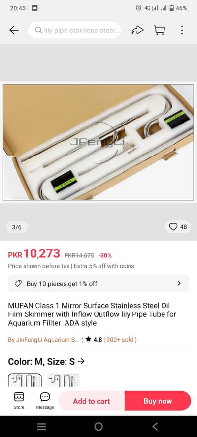 Fish Aquarium Importted items