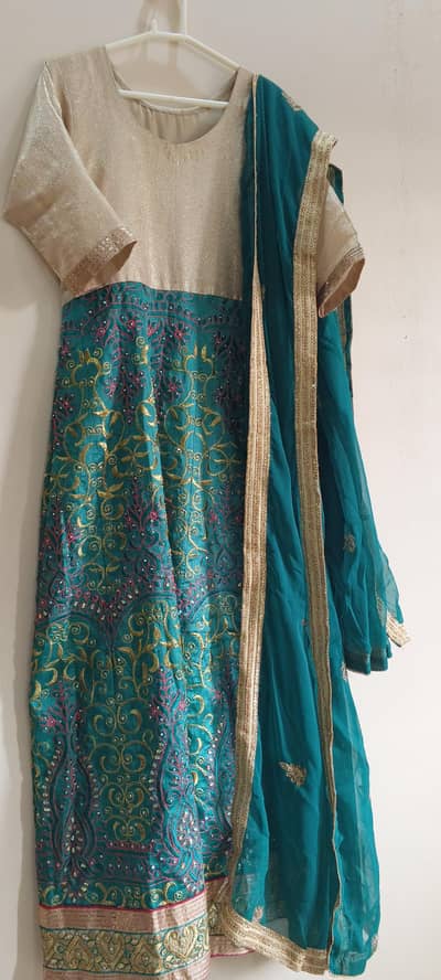 green / golden maxi