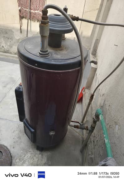 Super Asia GH 520 Auto Ignition Gas Geyser 20 Gallon
