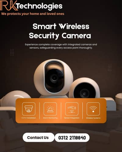 WIRELESS WIFI CCTV FOR HOME & STORES