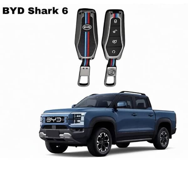 BYD Shark 6 Premium Quality Flip Metal Key Remote Cover