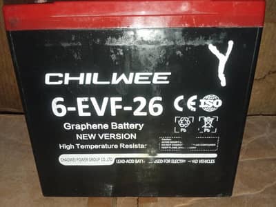 Electric bike with battery