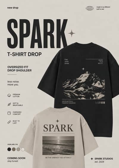 POSTERS FOR T-SHIRTS DROP SHOULDER AND AESTHETIC POSTERS