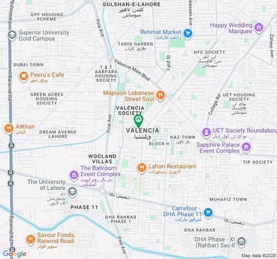 4-KANAL PAIR RESIDENTIAL PLOT LOCATED IN THE BEST BLOCK OF VALENCIA LAHORE.