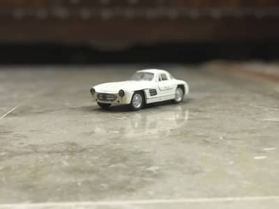 Vintage old mercedes diecast model