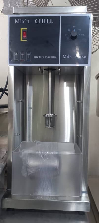Commercial Blizzard Ice Cream Mixing Slush Snowflake Blender Sugarcane