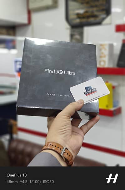 Oppo Find X9 Ultra 16GB 512GB Company Packed Black Color Non Active